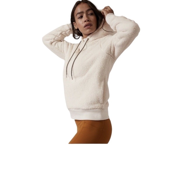 Athleta Tugga Sherpa Teddy Bear Hoodie - Picture 3 of 16